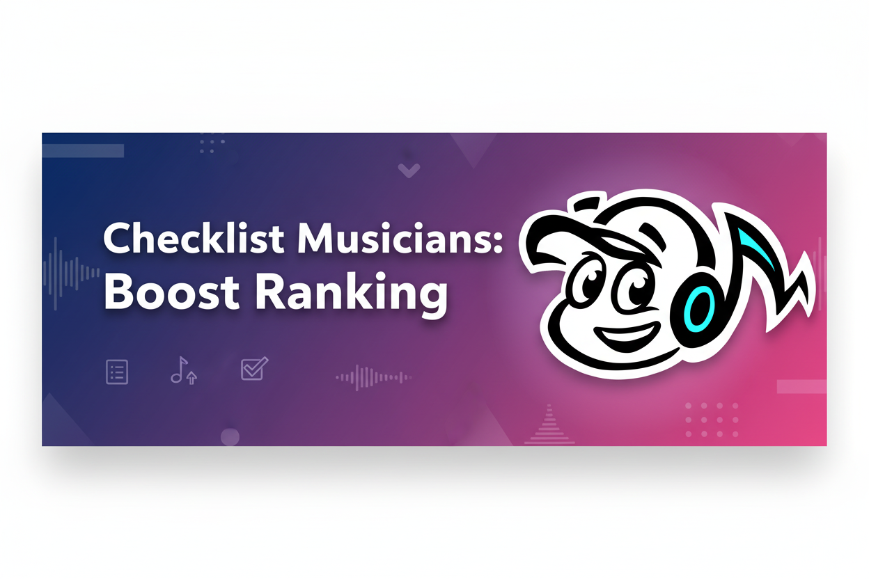 SEO Checklist for Musicians: Boost Your Music Ranking - TunePact Blog