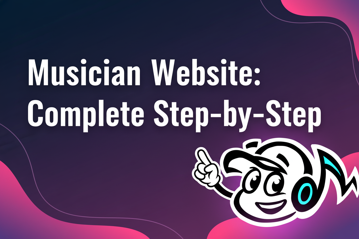 Musician Website: Your Complete Step-by-Step Checklist - TunePact Blog