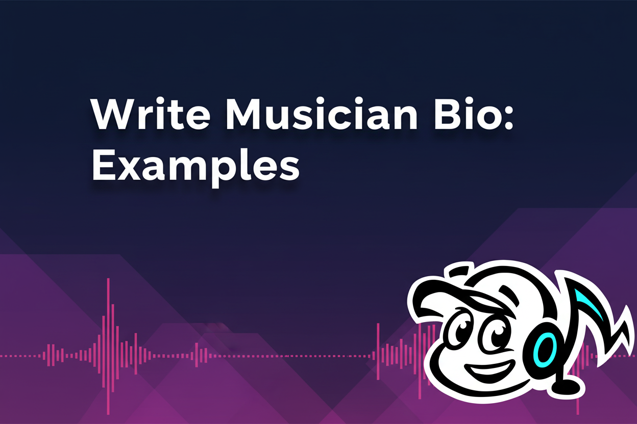 How to Write a Musician Bio: Examples and Templates - TunePact Blog