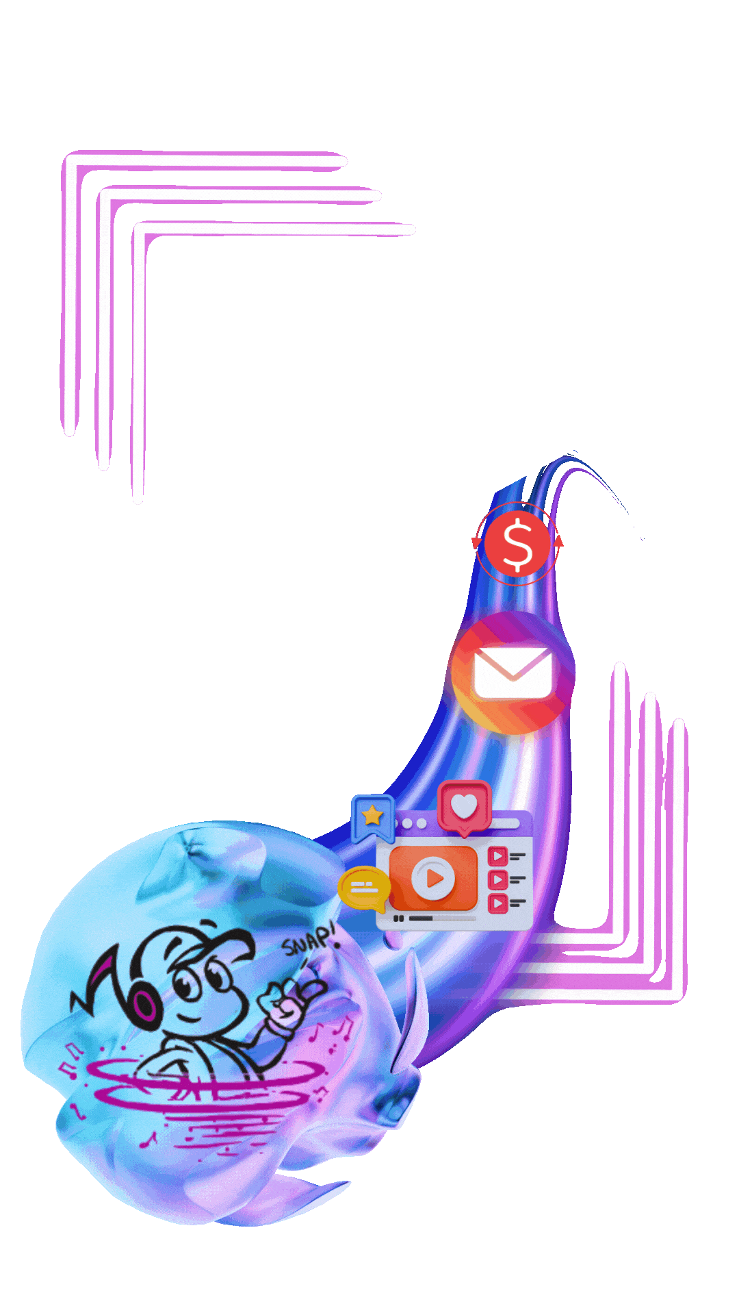 Tunepact mobile app mockup