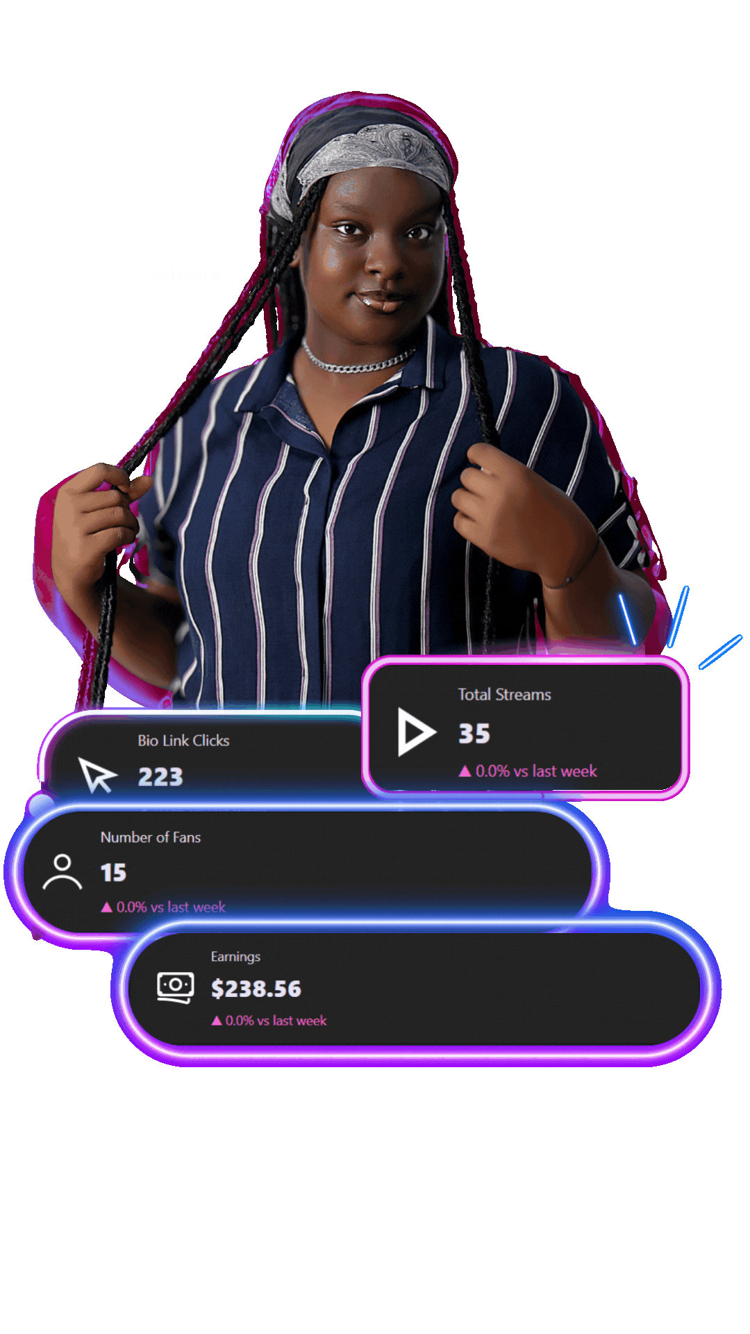 Tunepact mobile app mockup